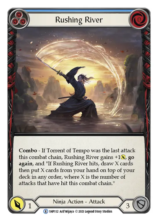 Rushing River card image, pitch 3