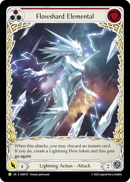 Flowshard Elemental card image, pitch 1