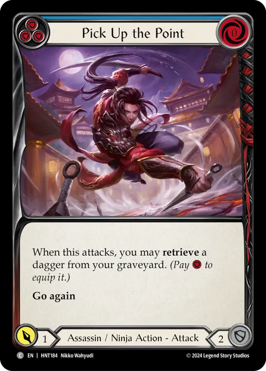 Pick Up the Point card image, pitch 3