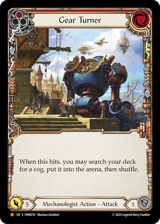 Gear Turner card image, pitch 1