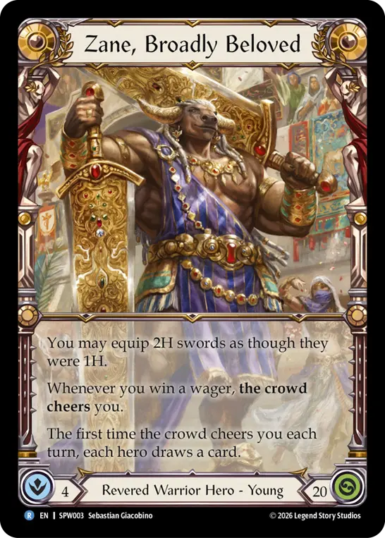 Zane, Broadly Beloved card image