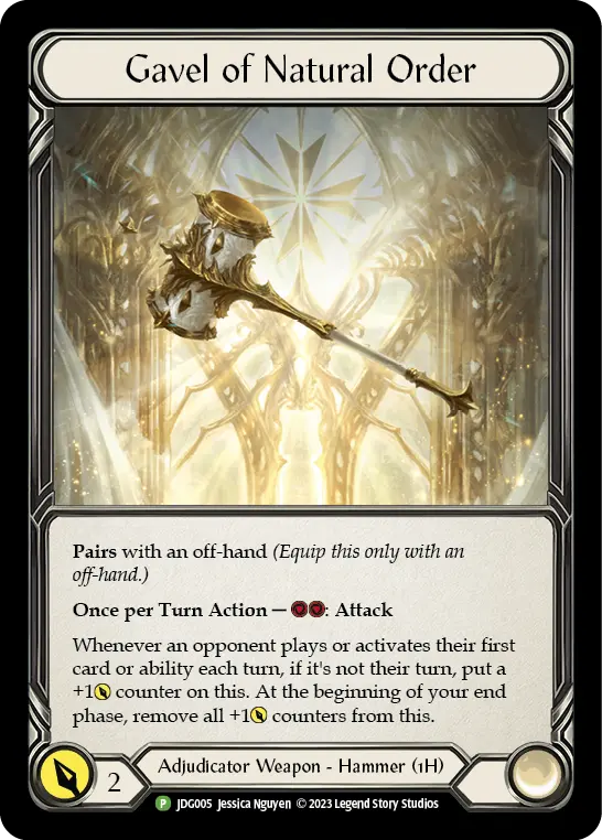Gavel of Natural Order card image