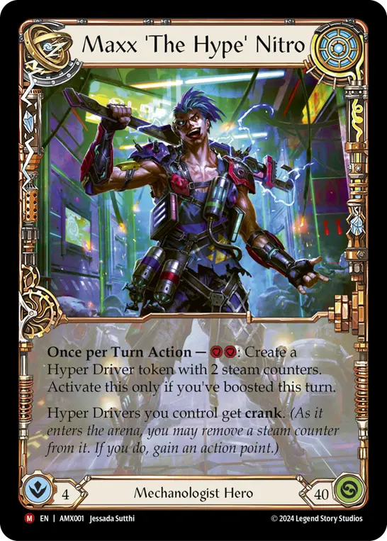 Maxx 'The Hype' Nitro card image