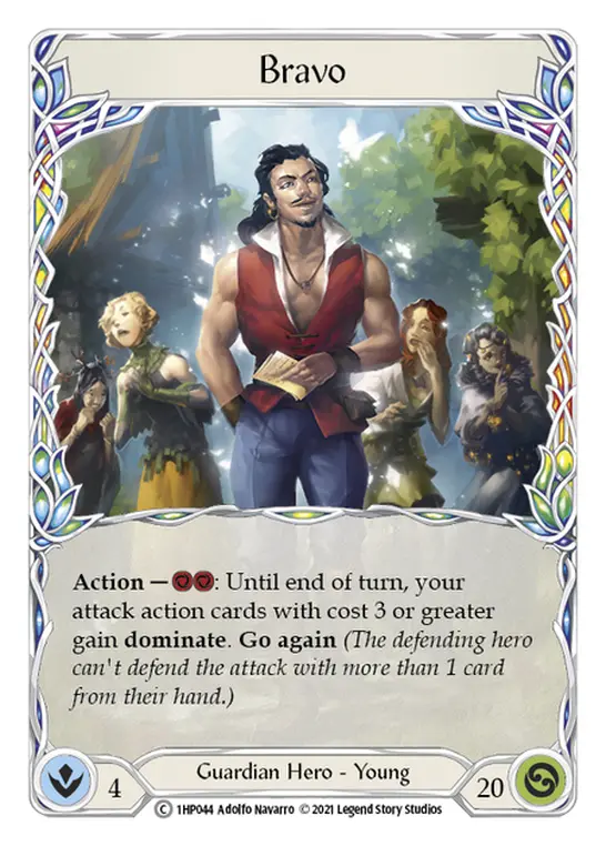 Bravo card image