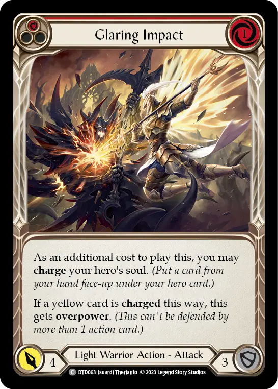 Glaring Impact card image, pitch 1