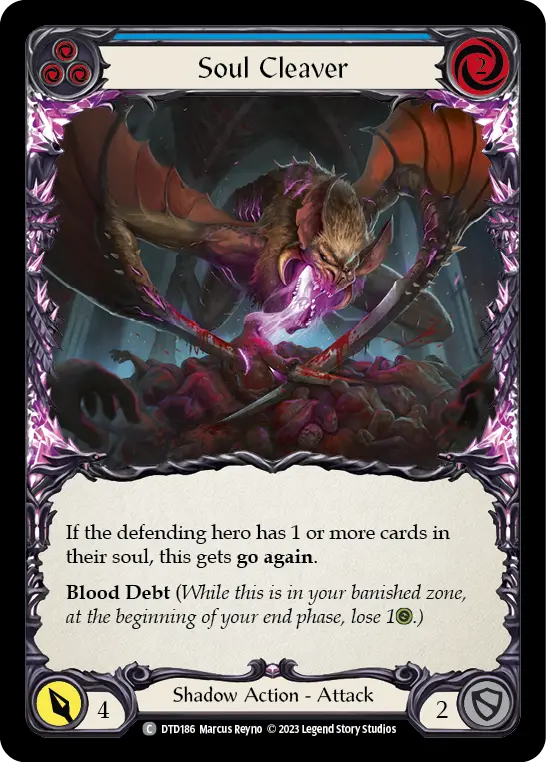 Soul Cleaver card image, pitch 3