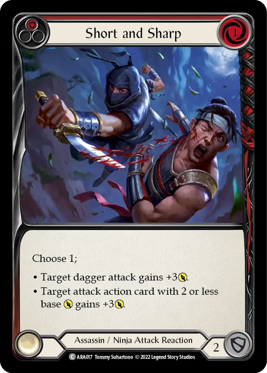 Short and Sharp card image, pitch 1