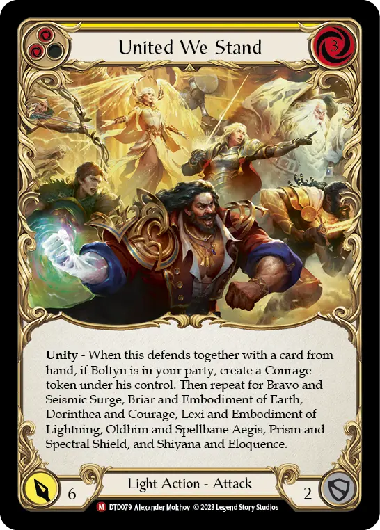 United We Stand card image, pitch 2
