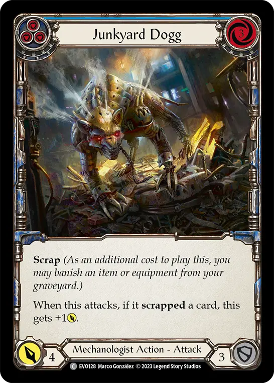 Junkyard Dogg card image, pitch 3