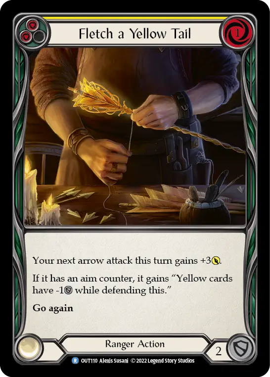 Fletch a Yellow Tail card image, pitch 2