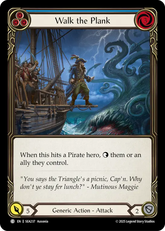 Walk the Plank card image, pitch 3