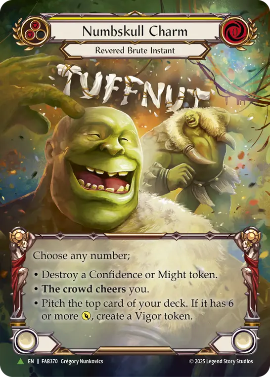 Numbskull Charm card image, pitch 2