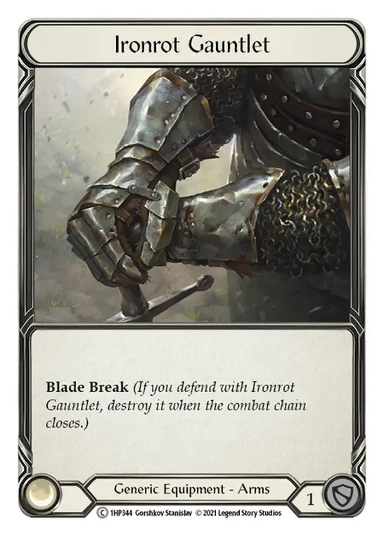 Ironrot Gauntlet card image