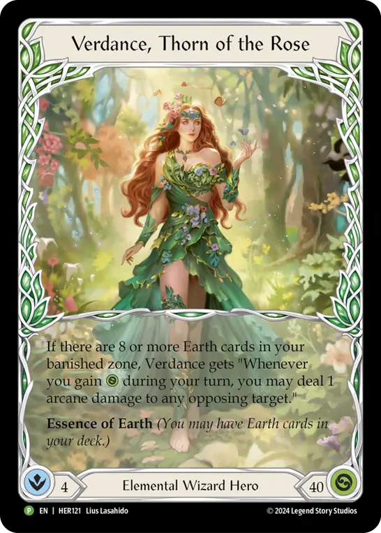 Verdance, Thorn of the Rose card image