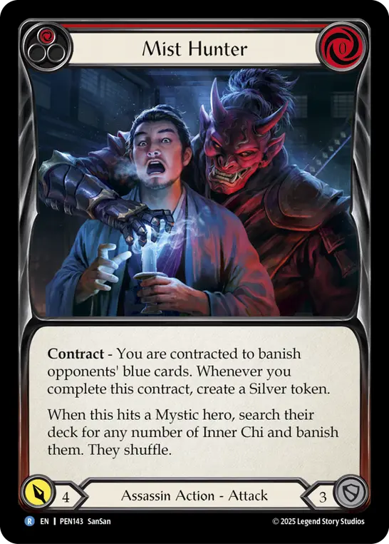 Mist Hunter card image, pitch 1