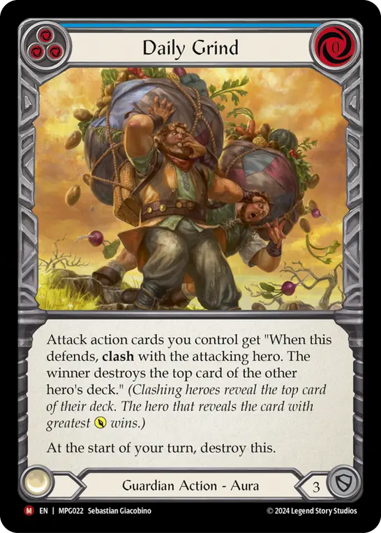 Daily Grind card image, pitch 3