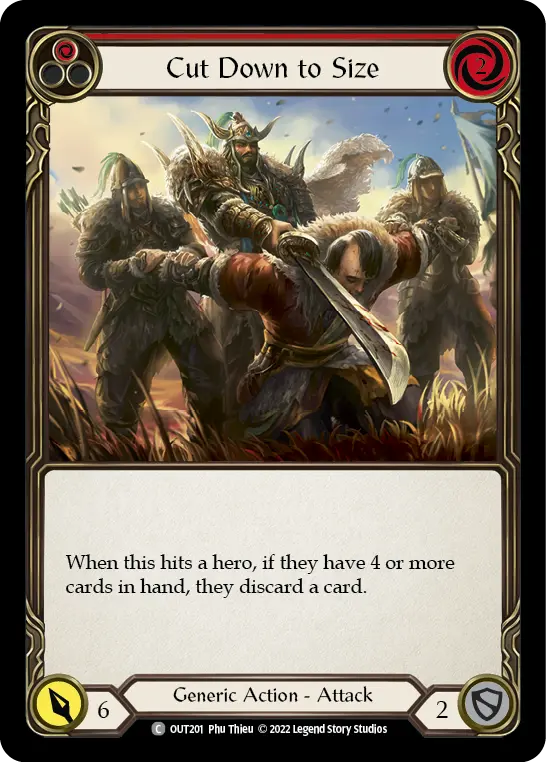 Cut Down to Size card image, pitch 1