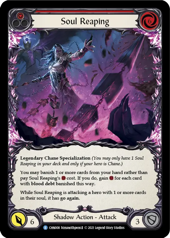 Soul Reaping card image, pitch 1