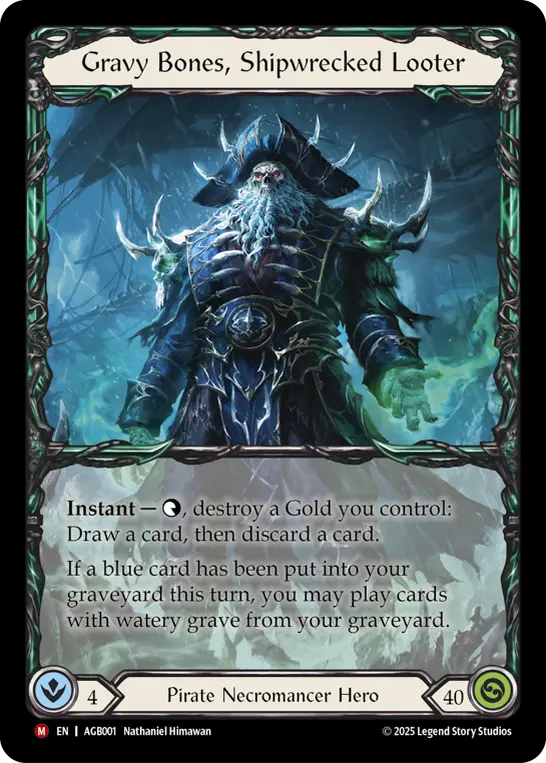 Gravy Bones, Shipwrecked Looter card image