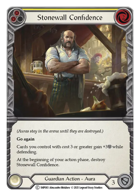 Stonewall Confidence card image, pitch 2