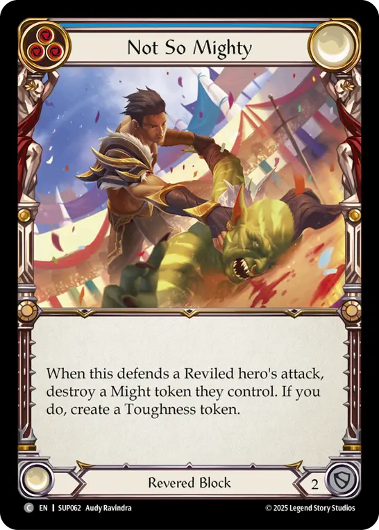 Not So Mighty card image, pitch 3