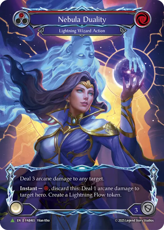 Nebula Duality card image, pitch 1