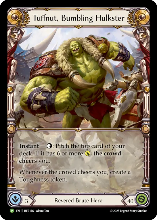 Tuffnut, Bumbling Hulkster card image