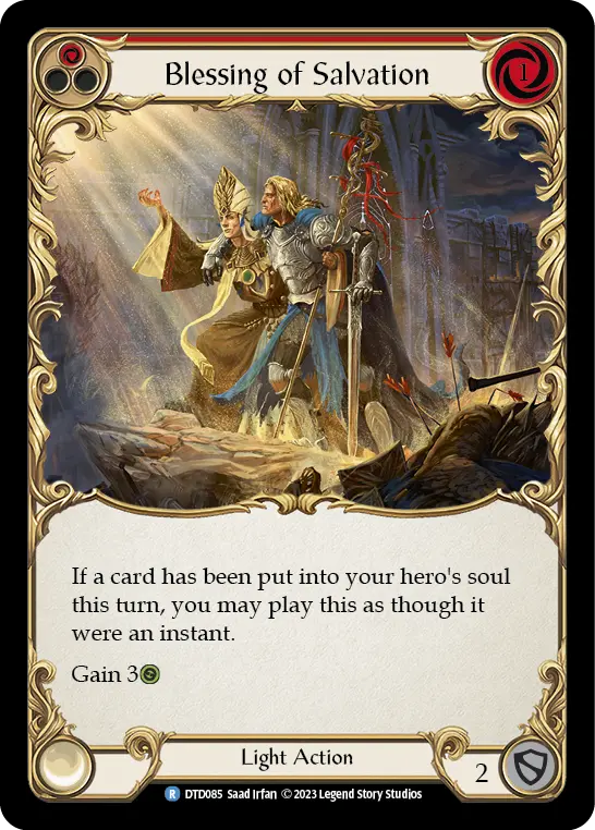 Blessing of Salvation card image, pitch 1