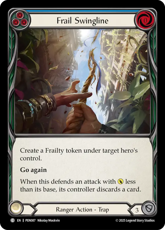 Frail Swingline card image, pitch 3