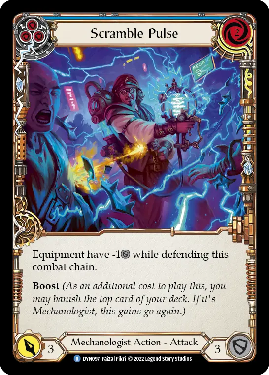 Scramble Pulse card image, pitch 3