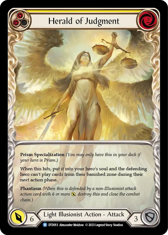 Herald of Judgment card image, pitch 2