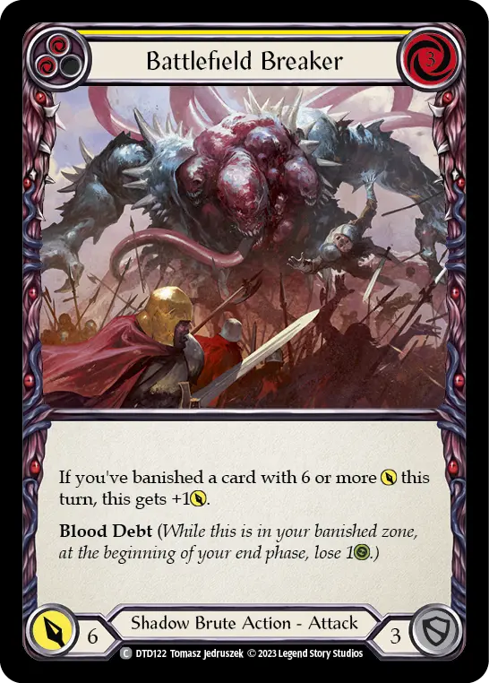 Battlefield Breaker card image, pitch 2
