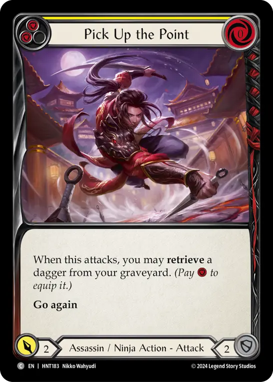Pick Up the Point card image, pitch 2