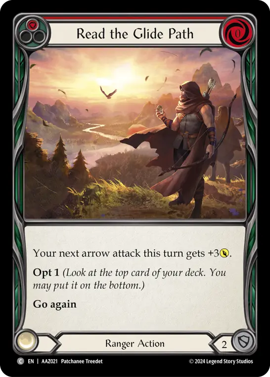 Read the Glide Path card image, pitch 1