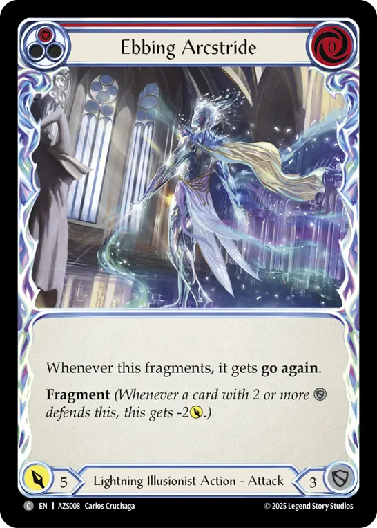 Ebbing Arcstride card image, pitch 1