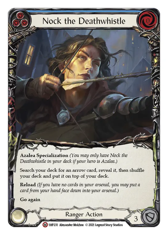 Nock the Deathwhistle card image, pitch 3