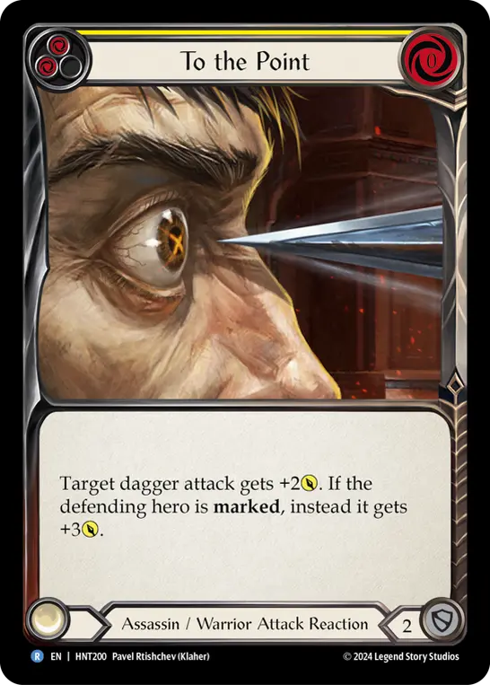 To the Point card image, pitch 2