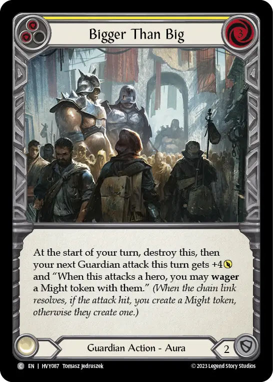 Bigger Than Big card image, pitch 2