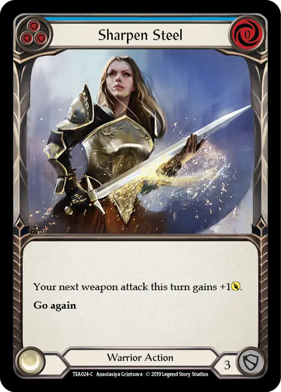 Sharpen Steel card image, pitch 3