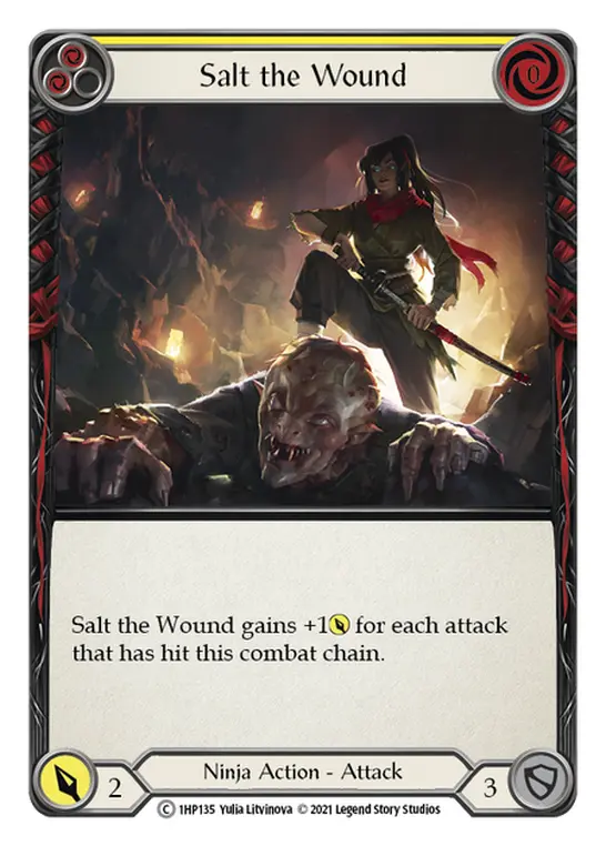Salt the Wound card image, pitch 2