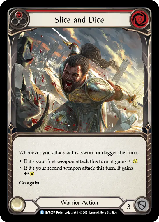 Slice and Dice card image, pitch 1