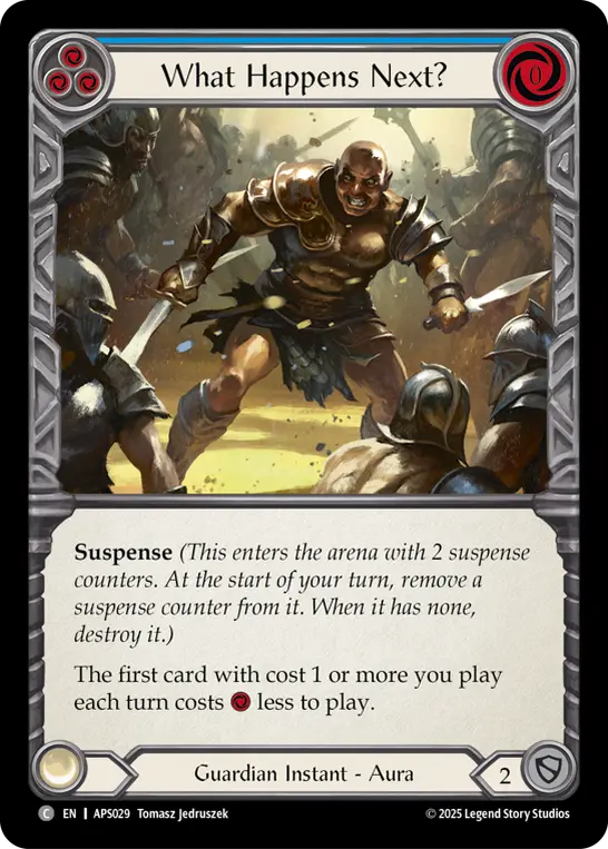 What Happens Next? card image, pitch 3