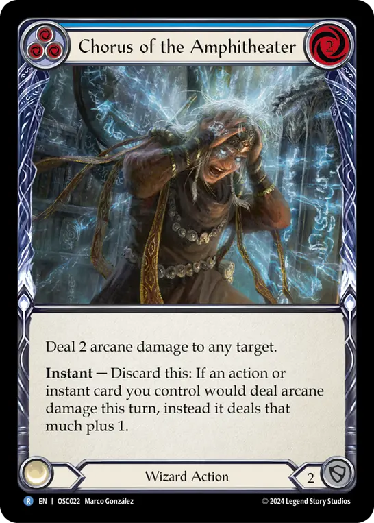 Chorus of the Amphitheater card image, pitch 3