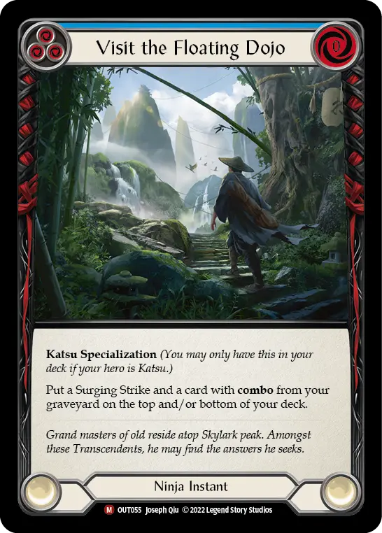 Visit the Floating Dojo card image, pitch 3