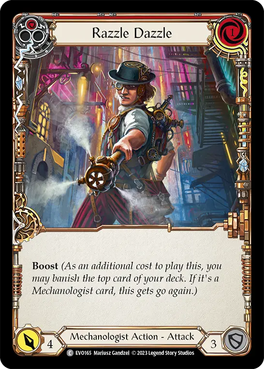 Razzle Dazzle card image, pitch 1