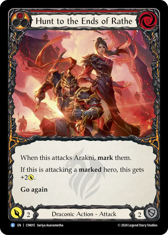 Hunt to the Ends of Rathe card image, pitch 1