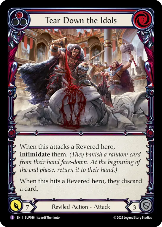 Tear Down the Idols card image, pitch 1