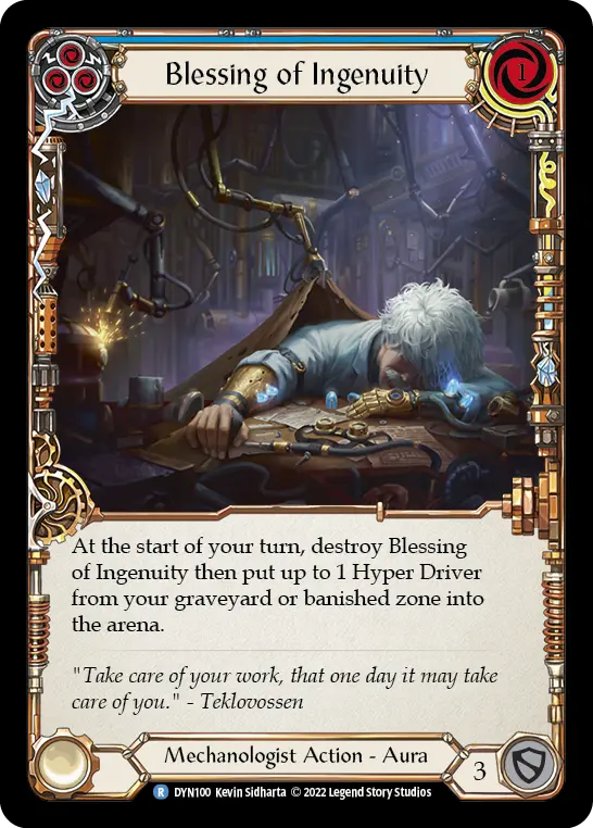 Blessing of Ingenuity card image, pitch 3