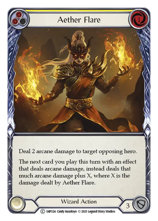 Aether Flare card image, pitch 2
