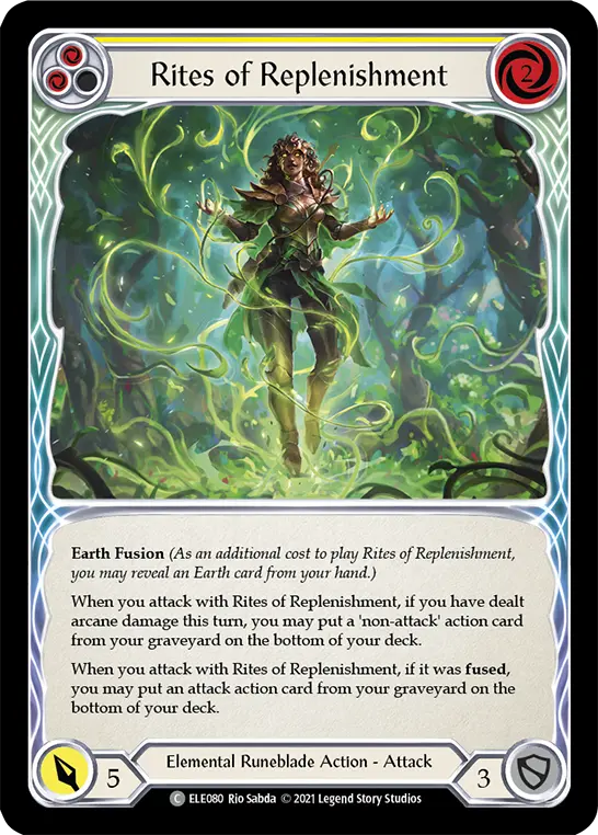 Rites of Replenishment card image, pitch 2